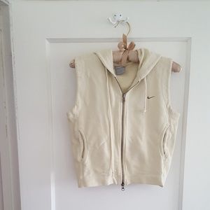 Nike sleeveless hoodie